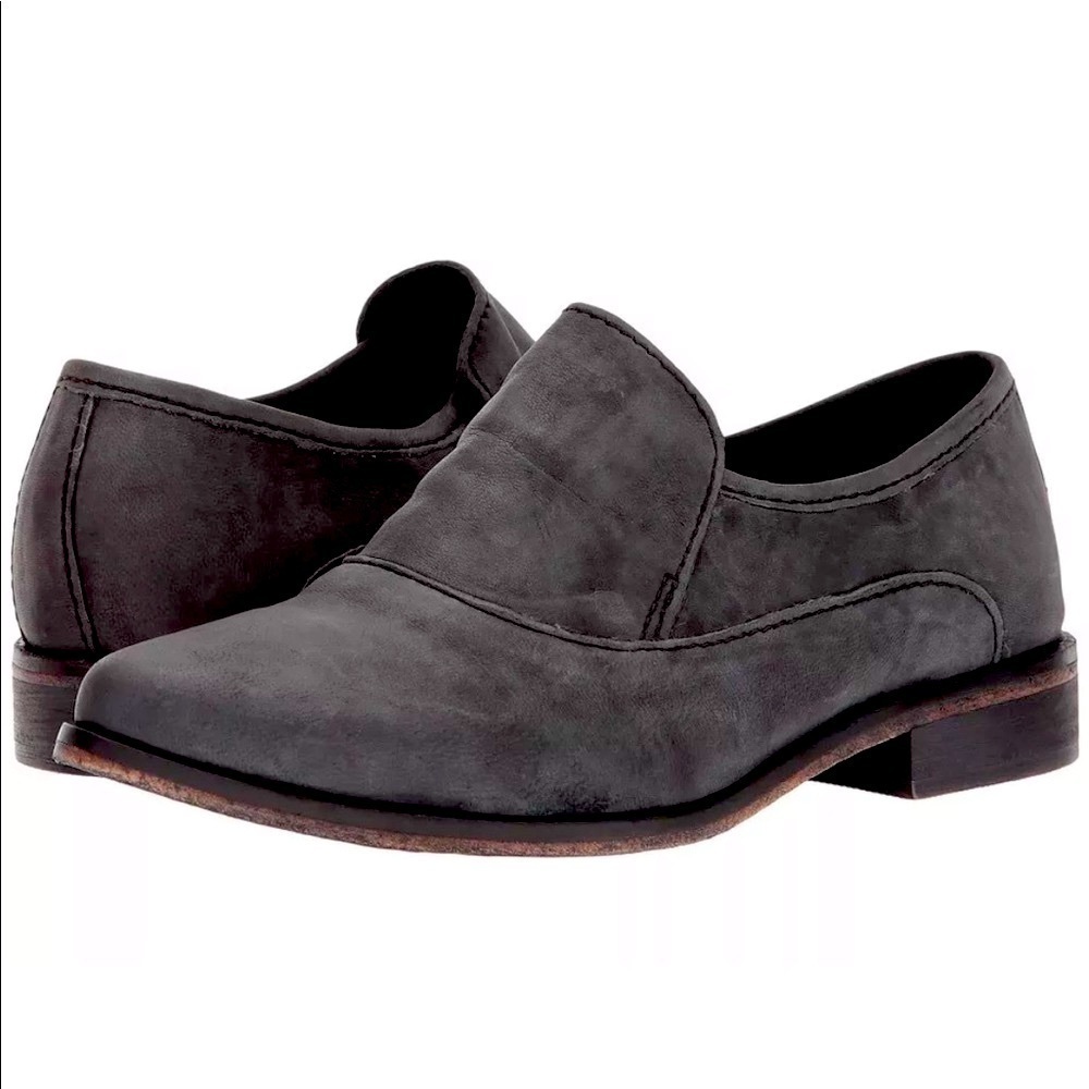 FREE PEOPLE "BRADY" SLIP ON Suede LOAFERS - Picture 7 of 9